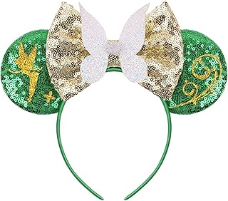 Mouse Ears Headband for Women Girls, Fairies Mouse Ears for Adult Kids Princess Dress Accessories park ears hair accessories for Girls - Buy now