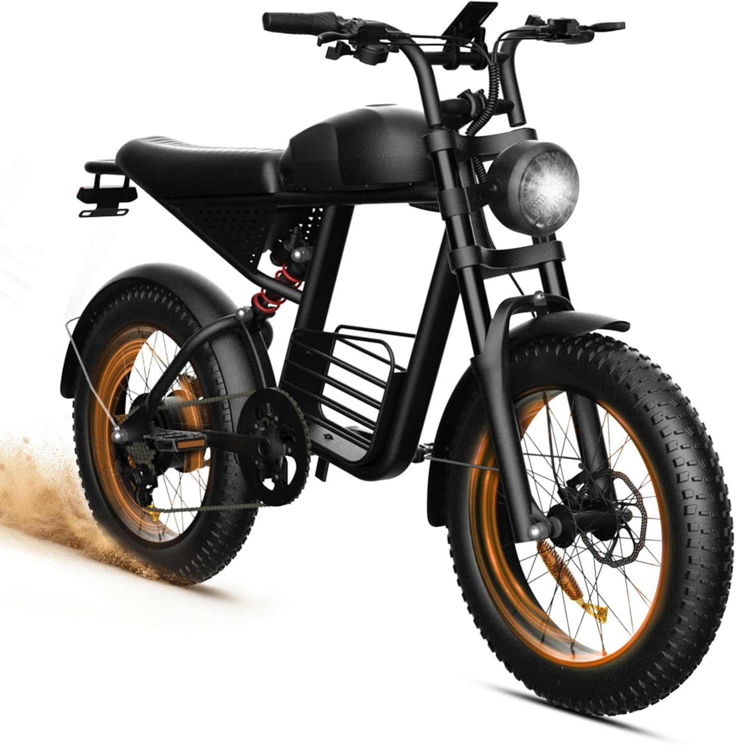 YUCHETX Retro Electric Bike