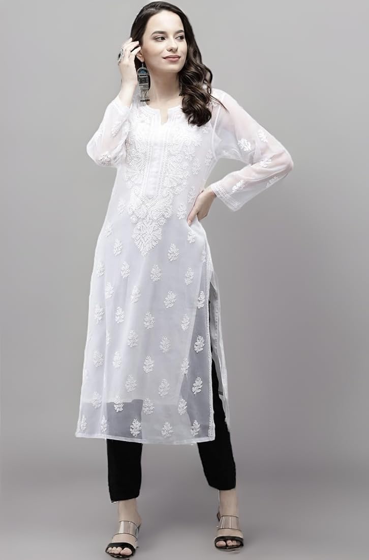Chikankari kurta set for women