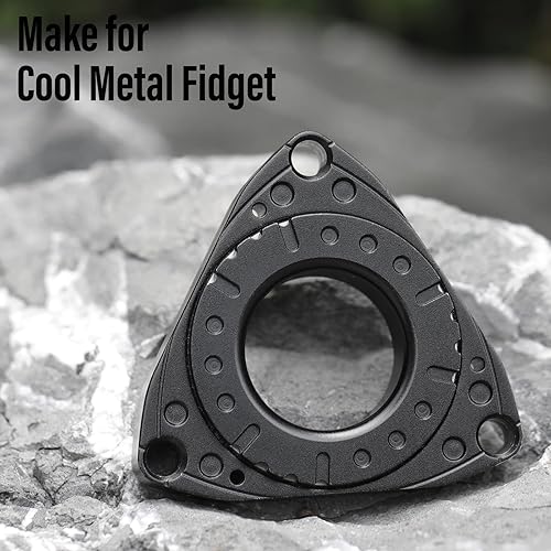 Miniatura 7 de FREELOVE Llavero de motor rotativo, juguete giratorio para ansiedad, juguete giratorio para llaves de coche, karambit para adultos y adolescentes,