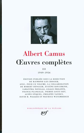 Oeuvres Completes : 1949-1956