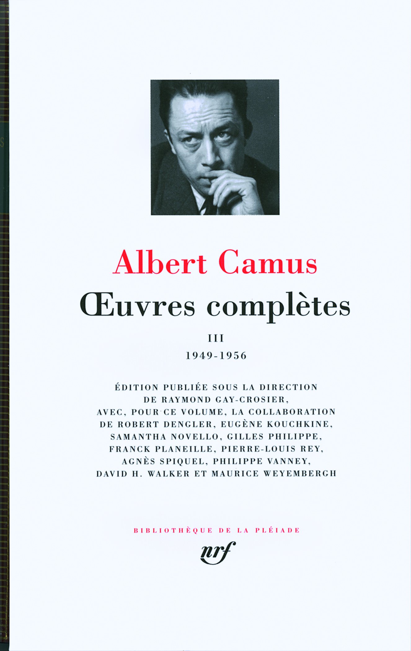 Oeuvres completes vol. 3 1949-1956 (Leatherbound)