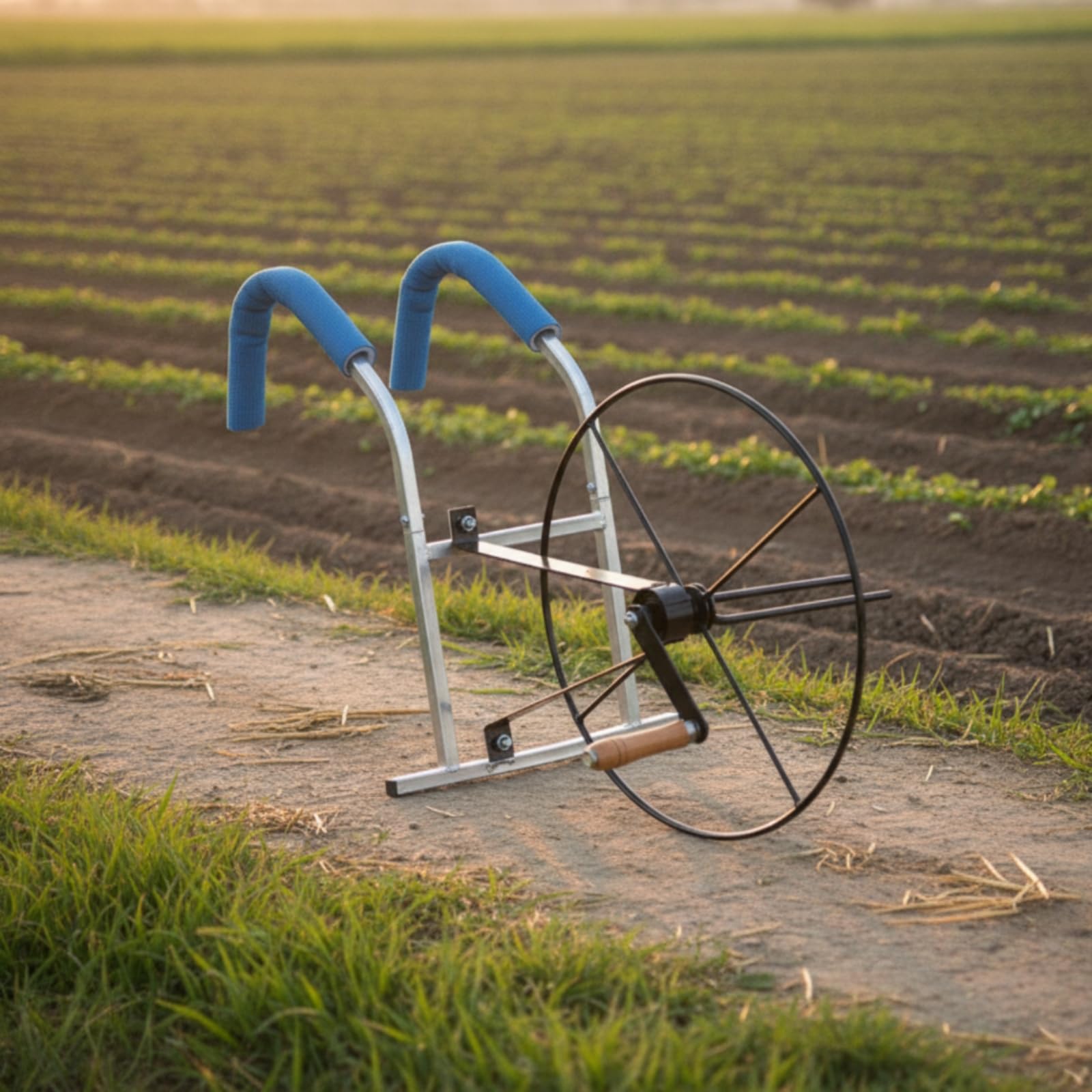Avvolgitubo con Manovella Stabile Manovella Professionale Attrezzatura per Agricoltori, Giardinieri, Fattoria, Giardino, Emergenza, Avvolgitubo A Spalla Migliorato