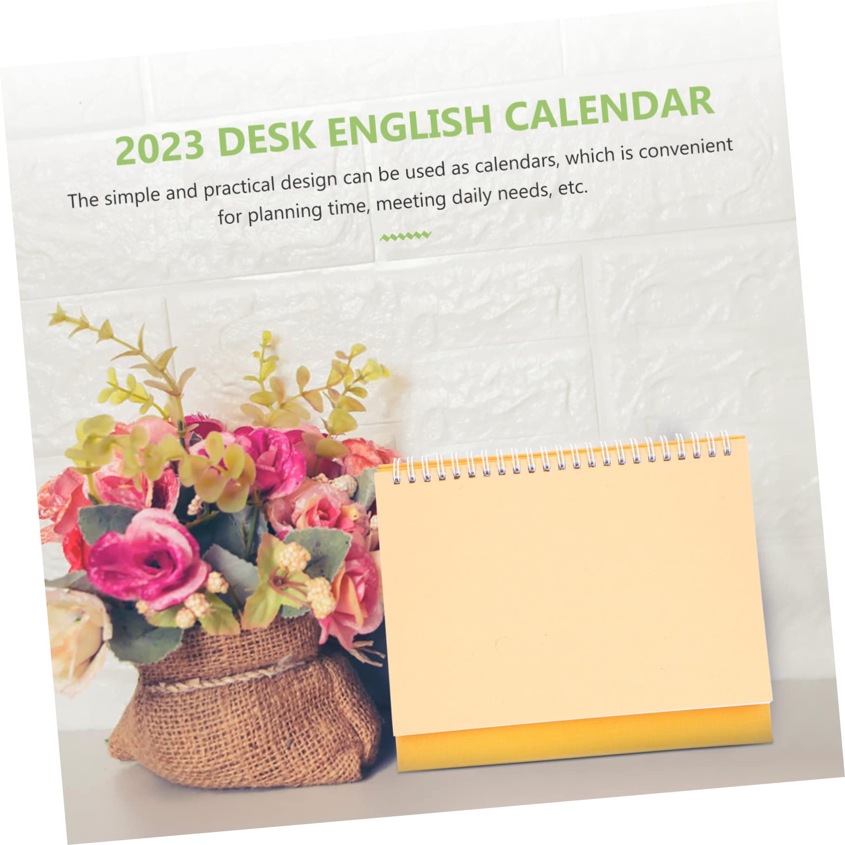 TEHAUX 4sätze Stehender Tischkalender Für Handgezeichnete Dekorative Kalender Mit Leeren Seiten Für Kreative Gestaltung Und Persönliche Notizen Stabiler Kalenderhalter