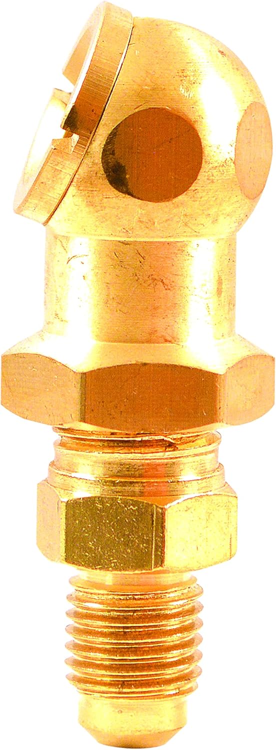 Uniweld 40045 Air Chuck with 1/4-Inch M.F. Fitting, Brass