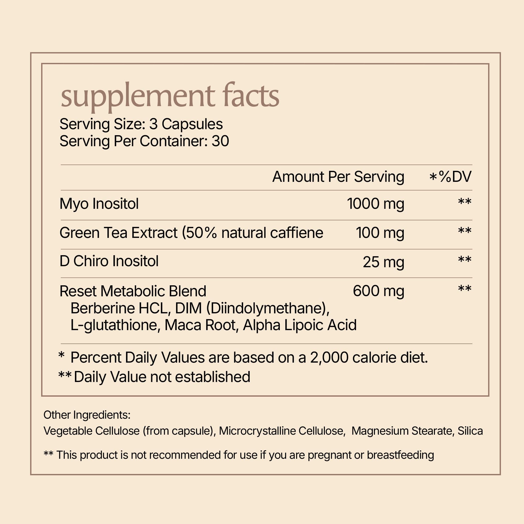 Paulina FITNESS Reset AM Metabolism & Hormone Support - 90 Caps — Amazon image 6