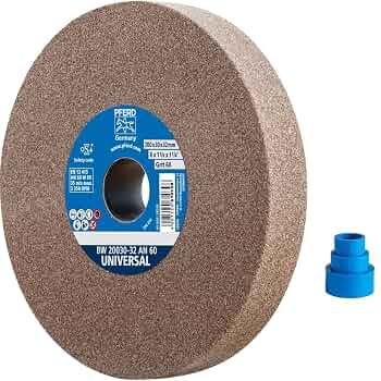 Disque Abrasif PFERD HSS Pour Affûtage - Grain 60 - Diamètre 200 Mm - Pour Aciers Alliés Et Outils