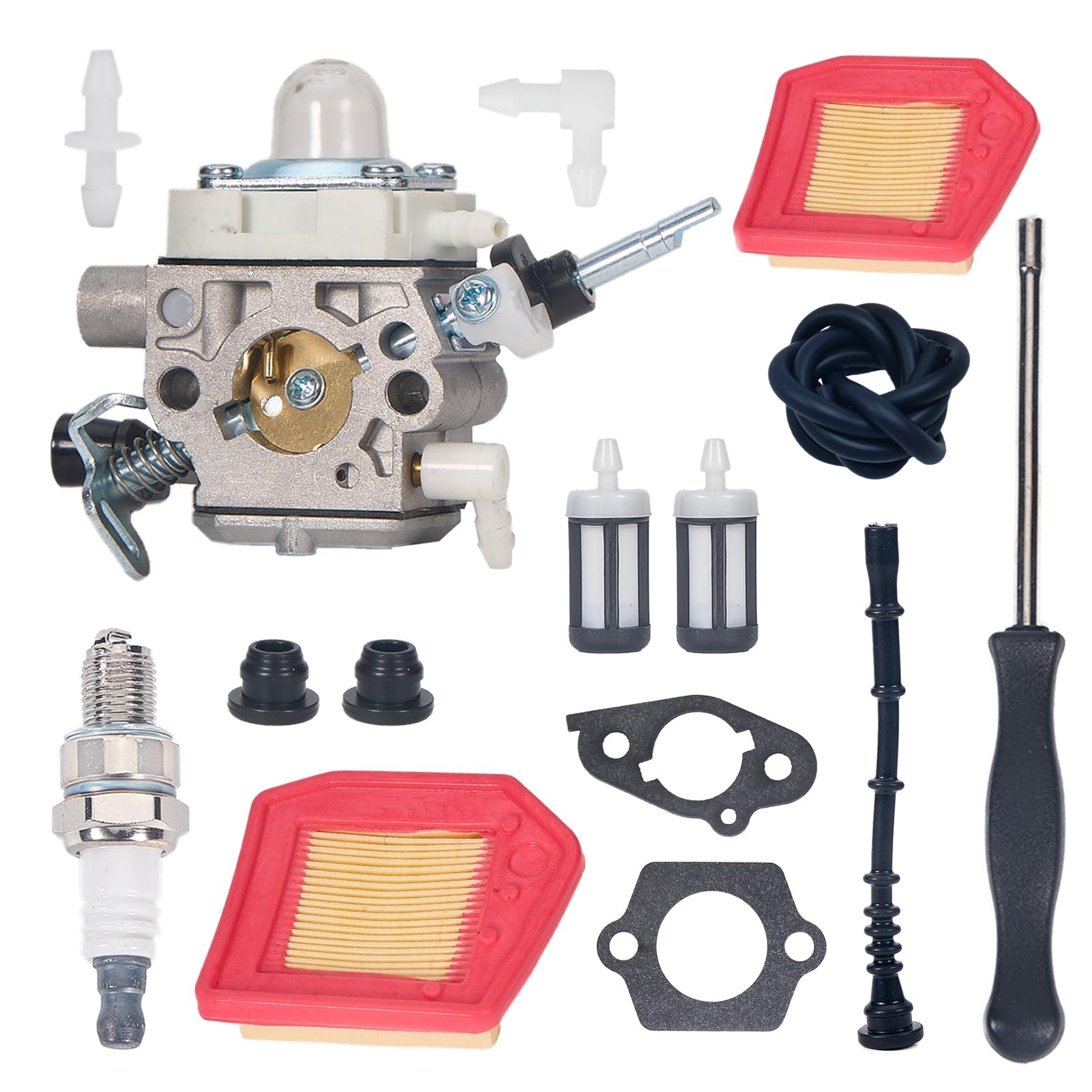 Carburateur FS240 FS260, kit de carburateur 4147-120-0625 pour Stihl FS240 FS240C FS240R FS240RC FS260C FS260R FS360C FS410C Pièces Carb avec 4147 141 0300 Air Filtre Carburateur FS240 FS260, kit de carburateur 4147-120-0625 pour Stihl FS240 FS240C FS240R FS240RC FS260C FS260R FS360C FS410C Pièces Carb avec 4147 141 0300 Air Filtre