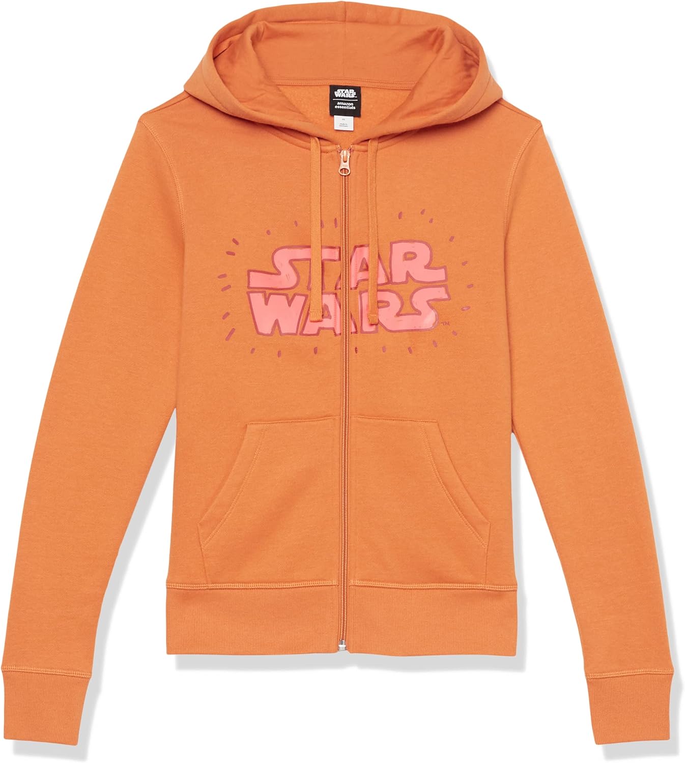 Amazon Essentials Disney | Marvel | Star Wars Women's Fleece Full-Zip Hoodie Sweatshirts (Available in Plus Size) - Image 6