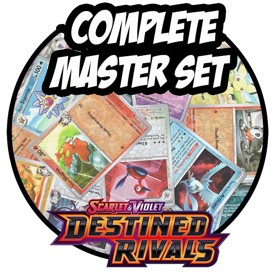 Destined Rivals Complete Reverse Foil Master Set - Pokemon Card Lot - Every RH in DRI