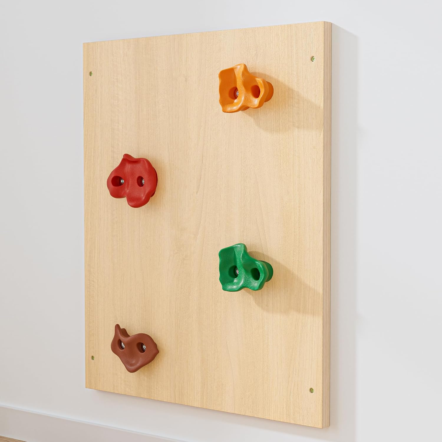 BlueWood Rock Climbing Wall for Kids, Toddler Climbing Toys Indoor Swedish Ladder Panel, Wood & Wall-Mount, Space-Saving for Home Playroom, Versatile for All Age