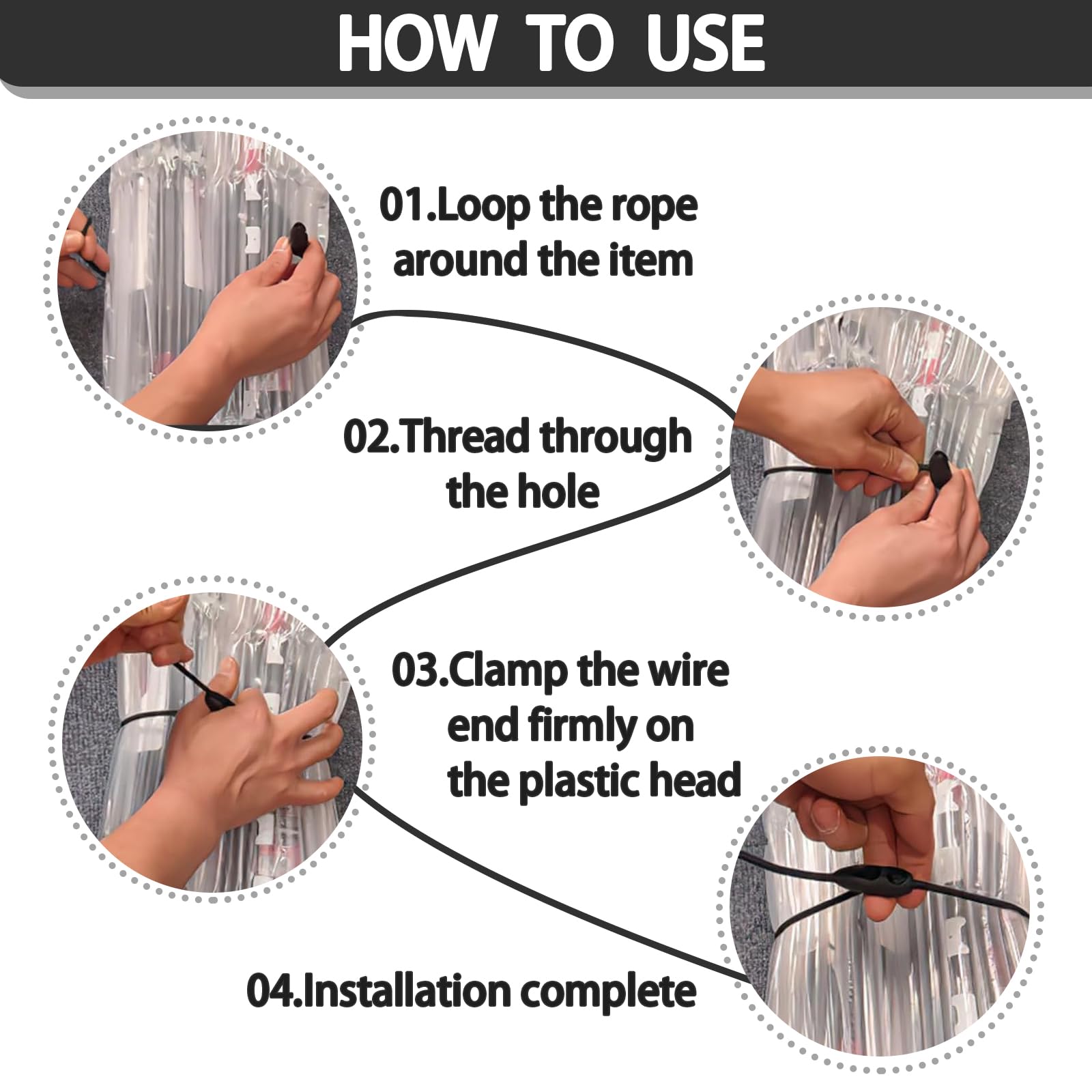 YnewL 12 Pezzi Corde Elastiche Con Gancio, 10/15/20cm Corda Elastica