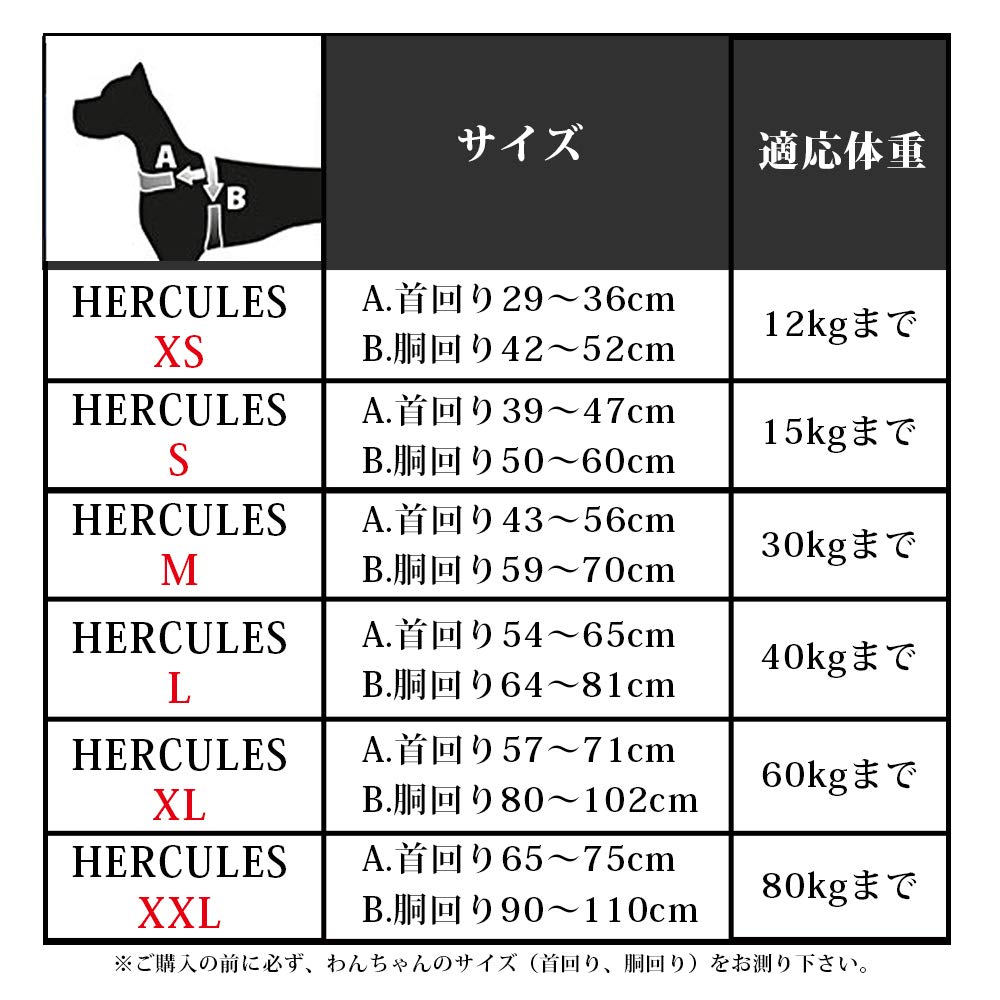 Ferplast Pettorina per Cani HERCULES EXTRA LARGE, Imbottita, Resistente, Antigraffio, Riflettente, con Maniglia