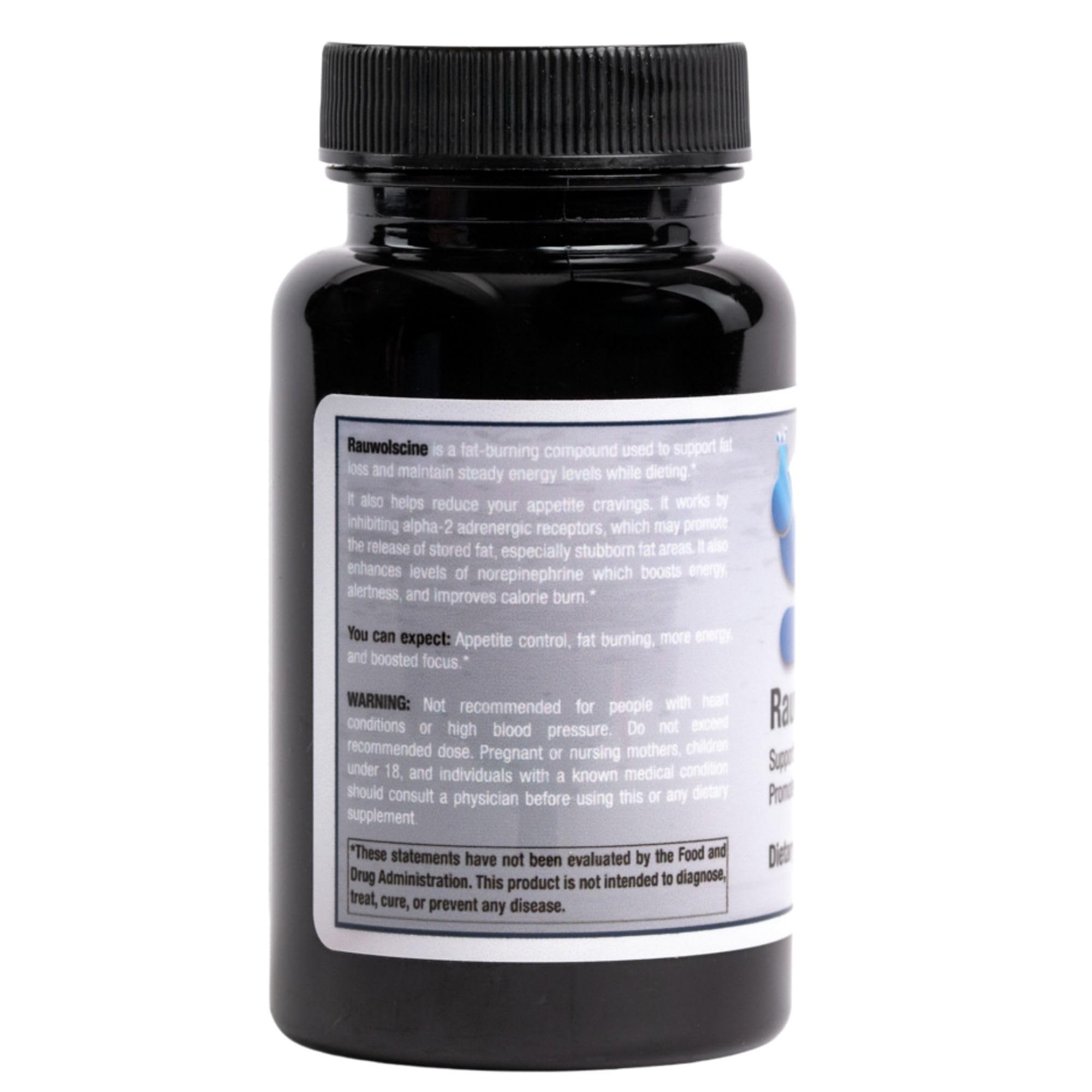 Rauwolscine Yohimbine HCL Dietary Supplement - 3mg Per Capsule, 90 Capsules Once a Day | Supports Energy, Focus, Performance and Healthy Metabolism — Amazon image 8
