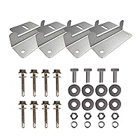 Algopix Similar Product 4 - Renogy Solar Panel Mounting Z Brackets