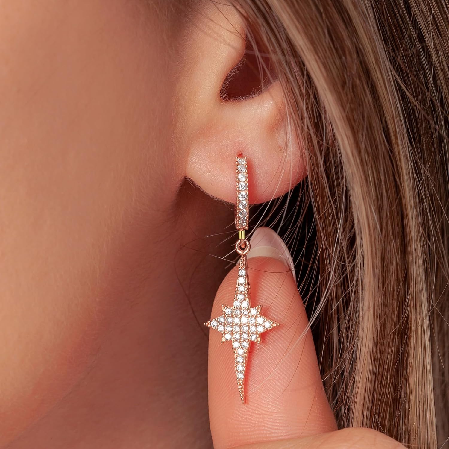 uxcell 2000 Pcs Tube Crimp Beads, 1.5x1.5mm Copper Crimp Beads End Stopper Beads Tiny Loose Spacer Beads for Earrings Necklaces Bracelets Pendant DIY Crafts, Gold - Image 5