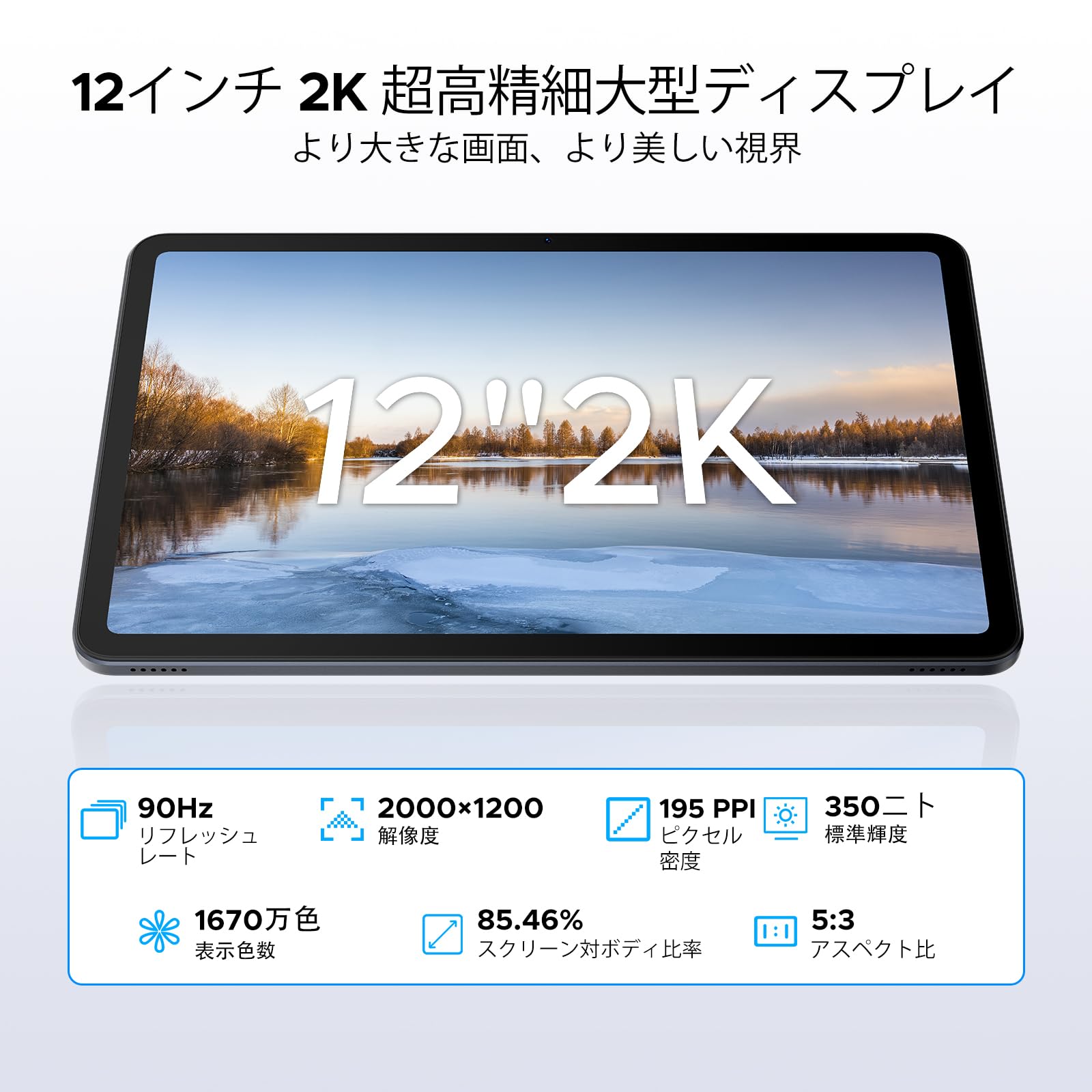 Amazon.co.jp: 【Android 16 タブレット 12インチ初登場】 DOOGEE U12