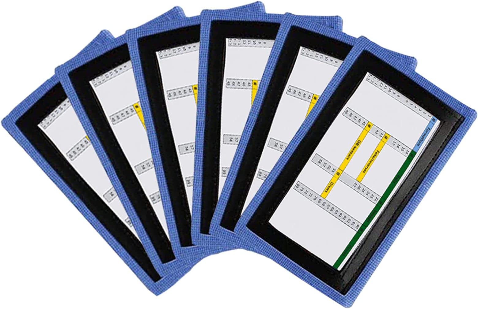 Pro Athletics QB Playbook Wristband - Football Quarterback Play Wristbands for Adult and Youth - Wrist Coach for All Sports with 3 Compartments (Navy Blue, Youth, 6-Pack)