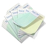 FMP Brands Double Part Guest Check for Servers, Server Note Pads 1000 Sheets (20 Pads), Server Books for Waitress with Carbon Copies, Guest Check 2 Part Carbonless, Receipt Book with Carbon Copies
