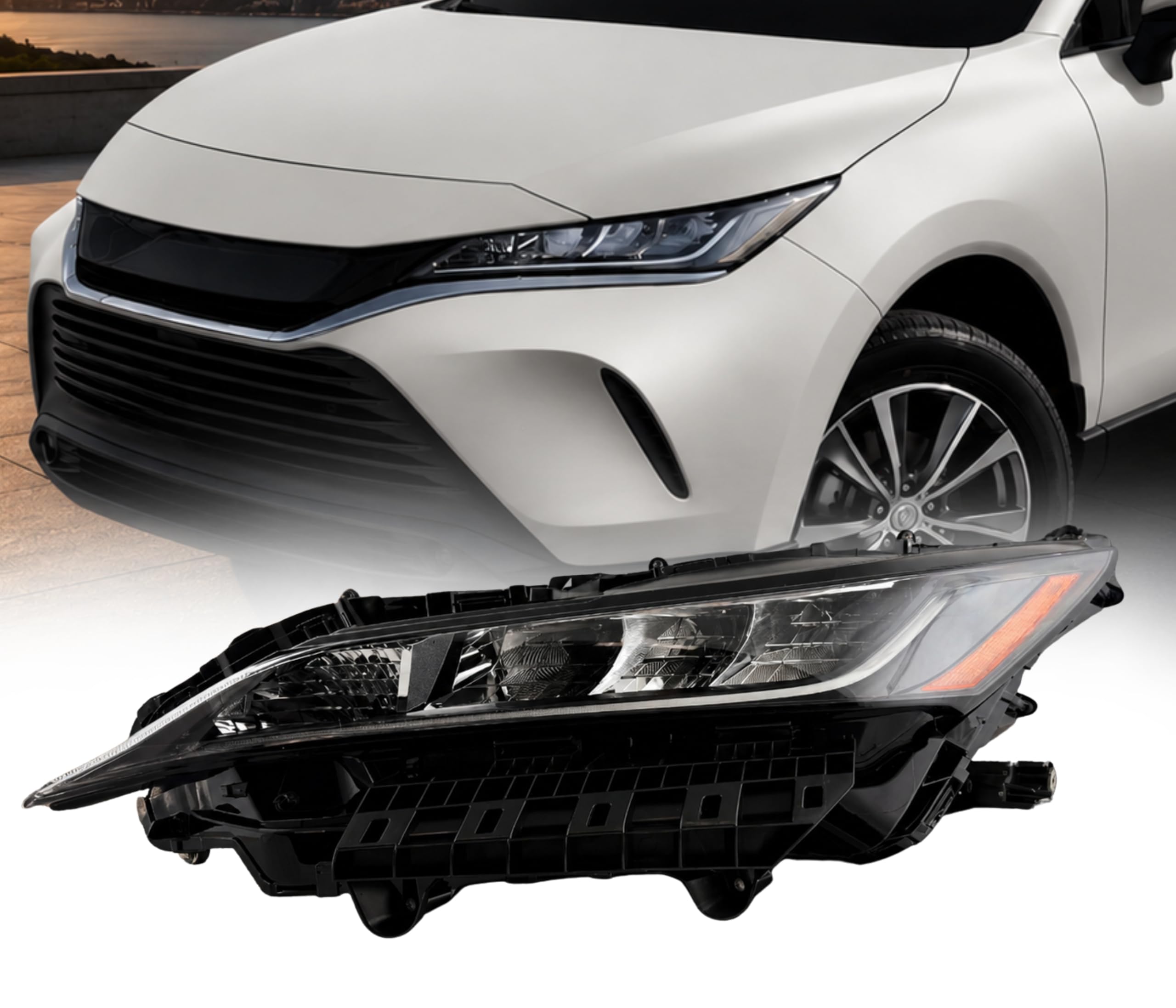 Amazon.com: Replacement For Toyota Venza Hybrid 2021 2022 LED
