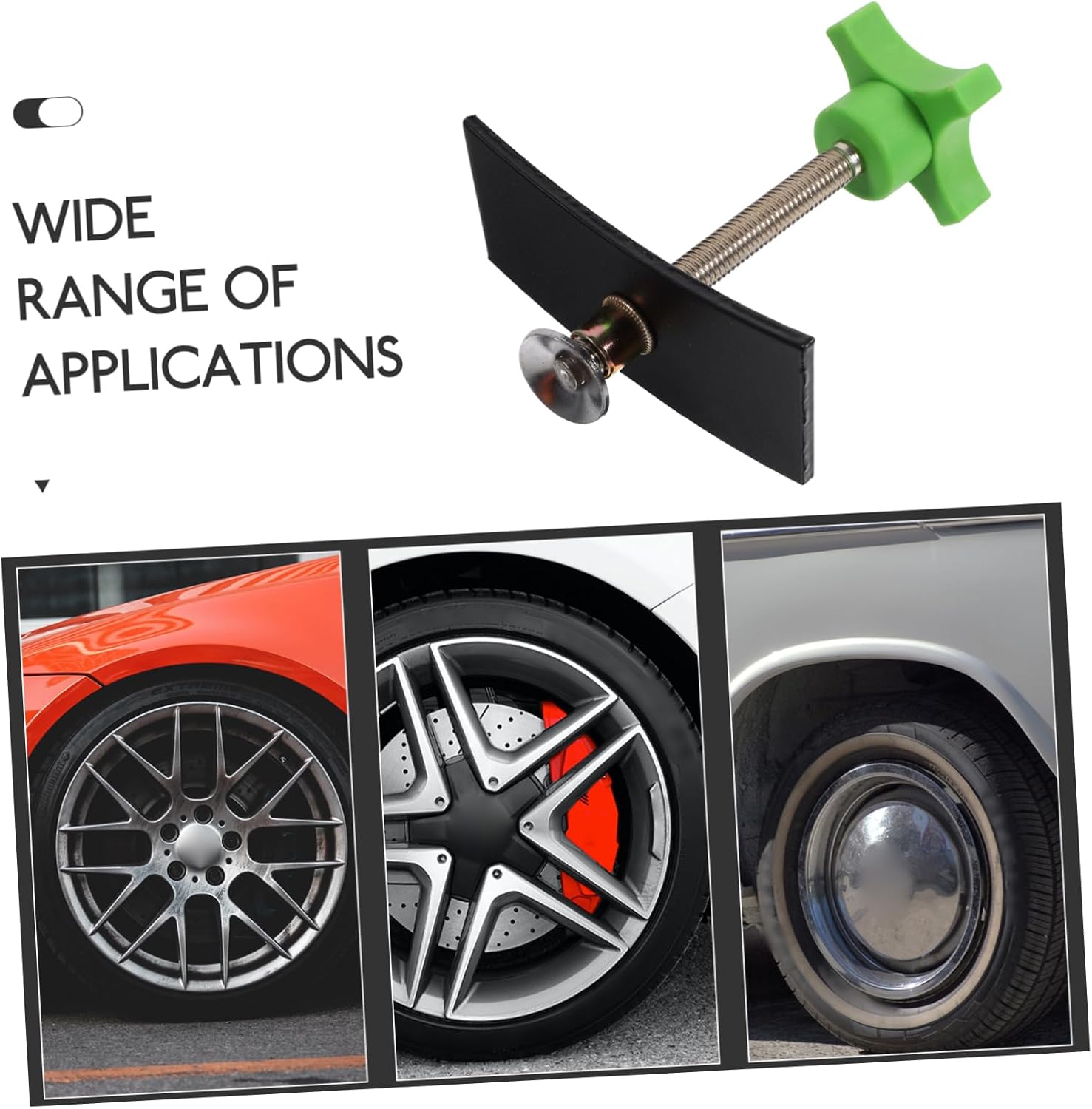 ULTECHNOVO 2pcs Brake Caliper Spreader Ratchet Disc Brake Tool Kit Swivel Car Accessory
