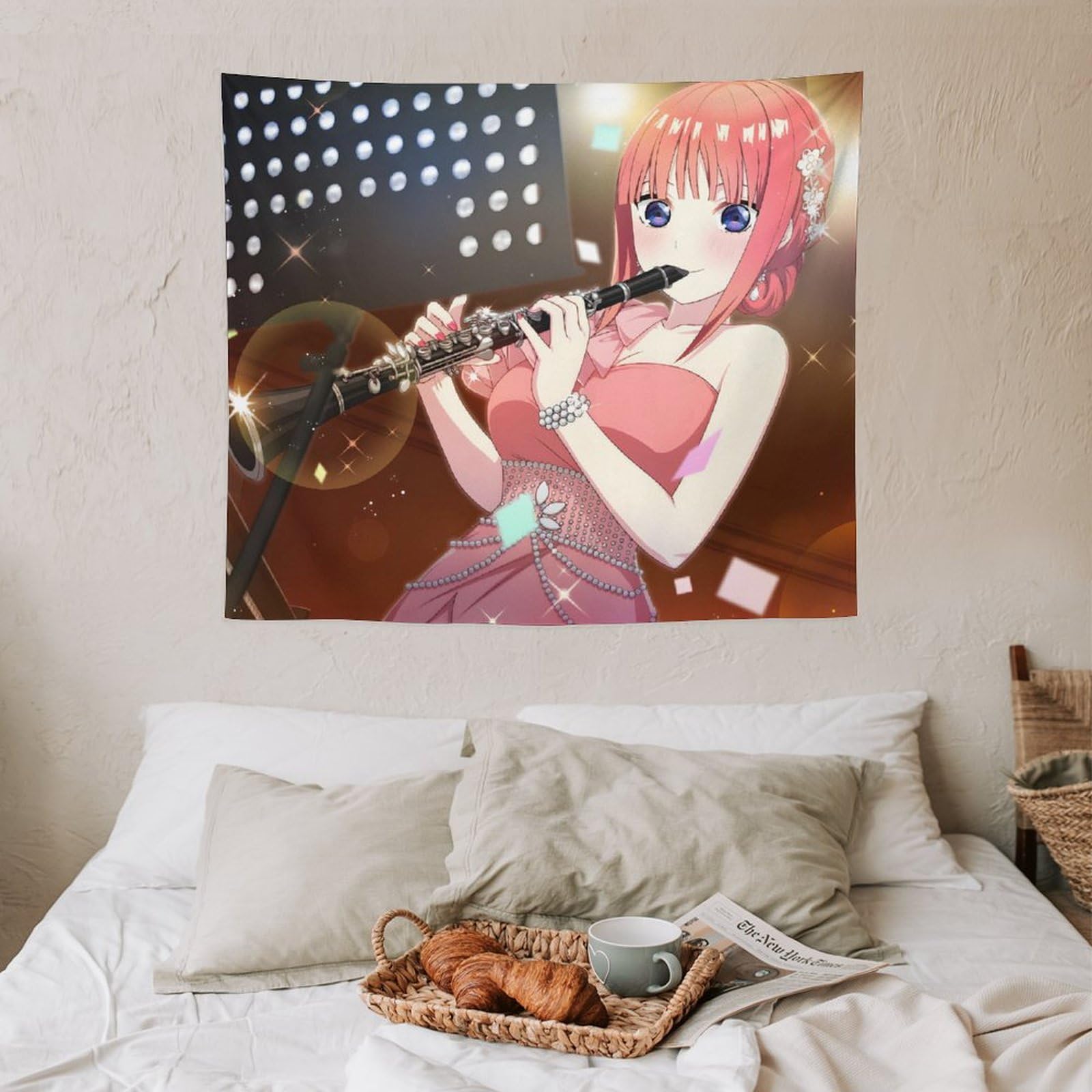 Amazon.co.jp: 五等分の花嫁 中野二乃 タペストリー 壁掛け 多