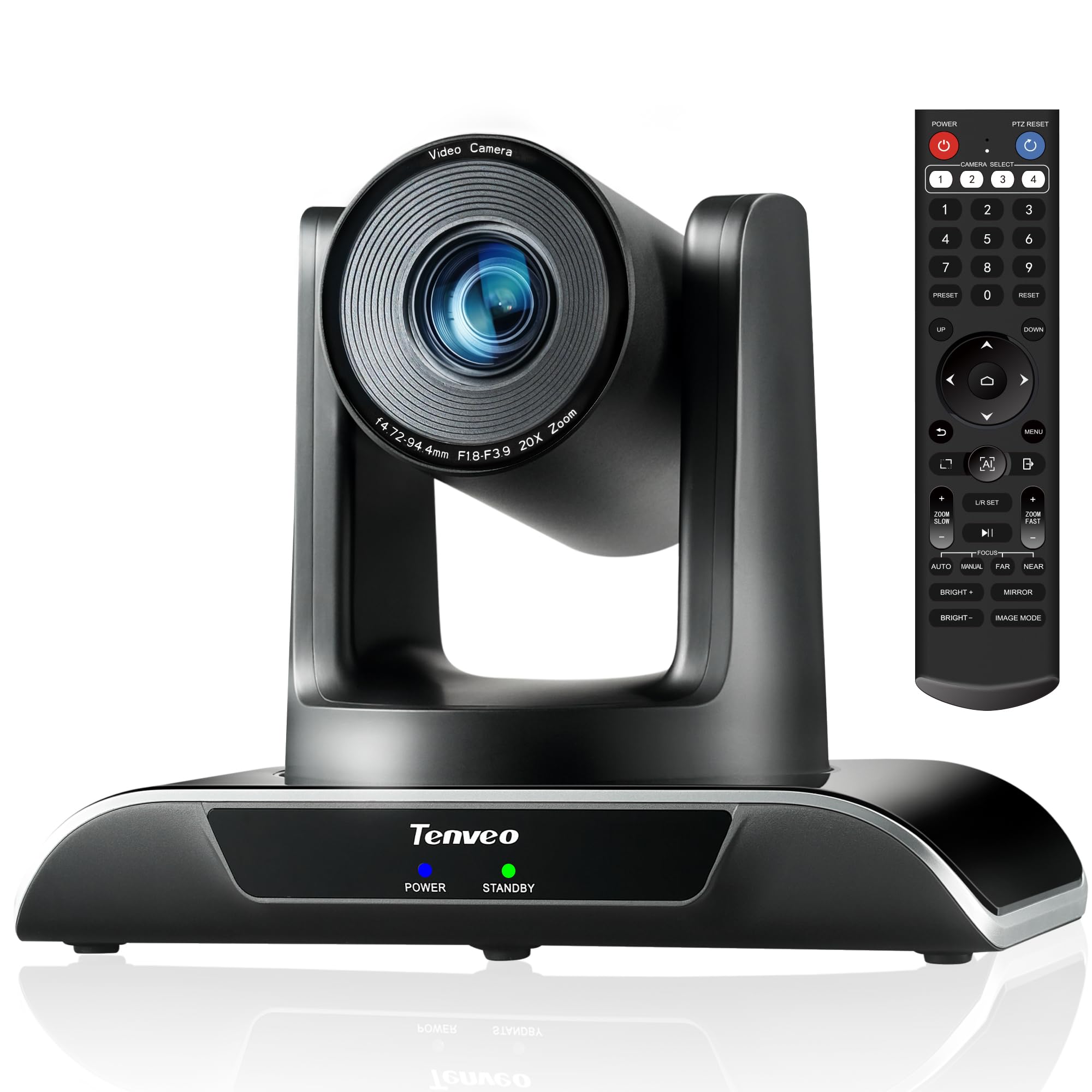 訳アリ新品 Tenveo VHD202U PTZカメラ 20倍ズーム FHD Amazon.com: Tenveo 20X Optical Zoom PTZ Conference Room Camera