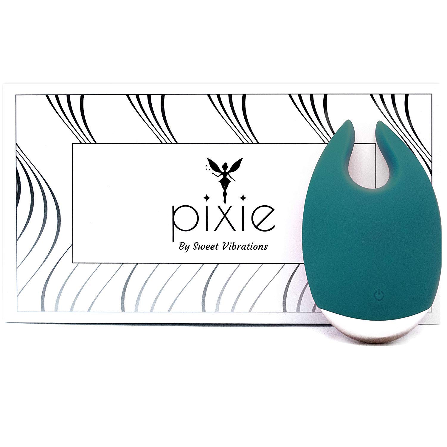 Sweet Vibes Pixie Jade Mini Vibrator with 10 Powerful Settings, Waterproof and Rechargeable, Small Vibrator, Clitoral Stimulator for Women, Couples and Non-Binary, Quiet, Mini Vibrator