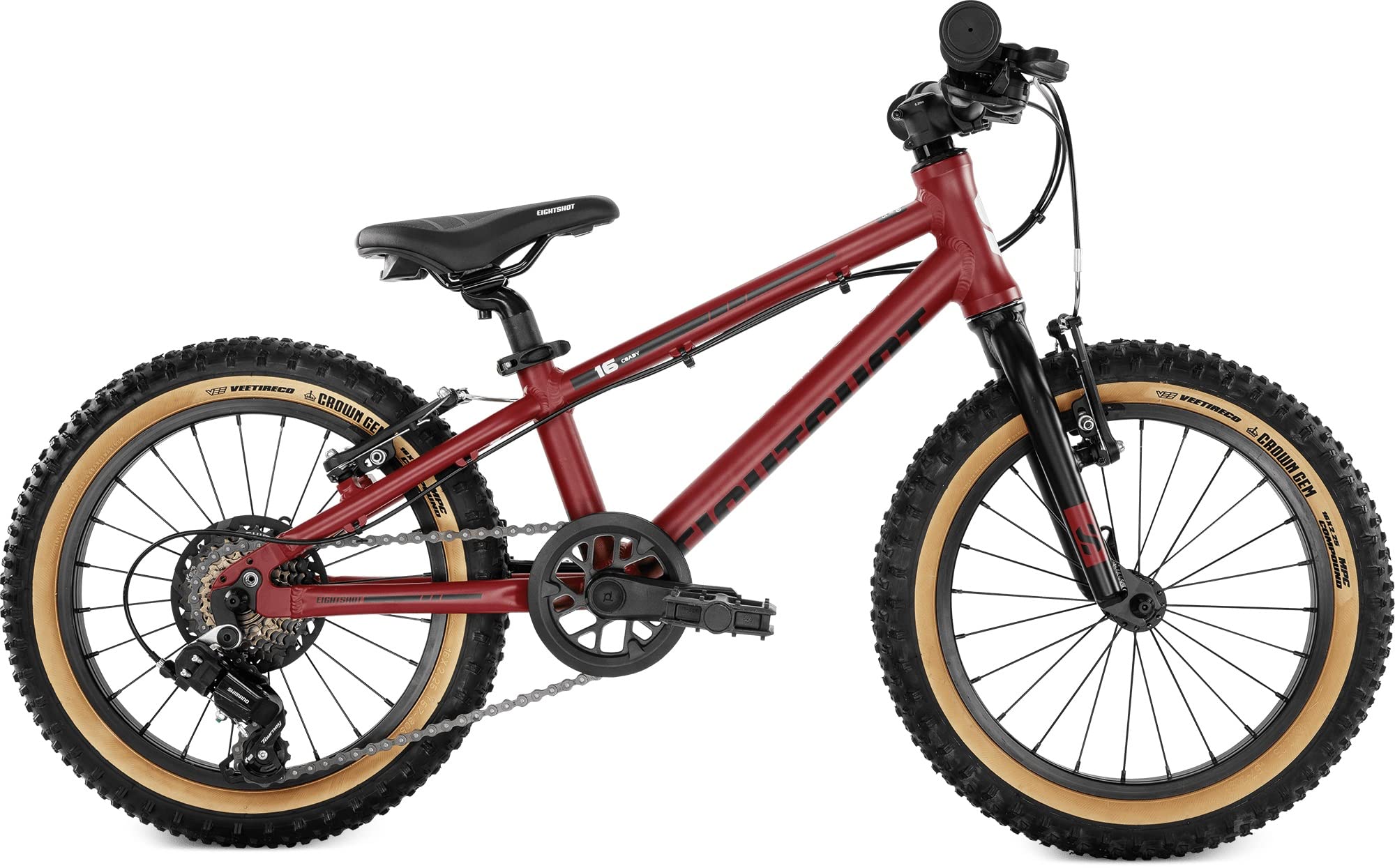 X-Coady 16 Kinderfahrrad Kinderrad 7-Gang Groovy red 7047