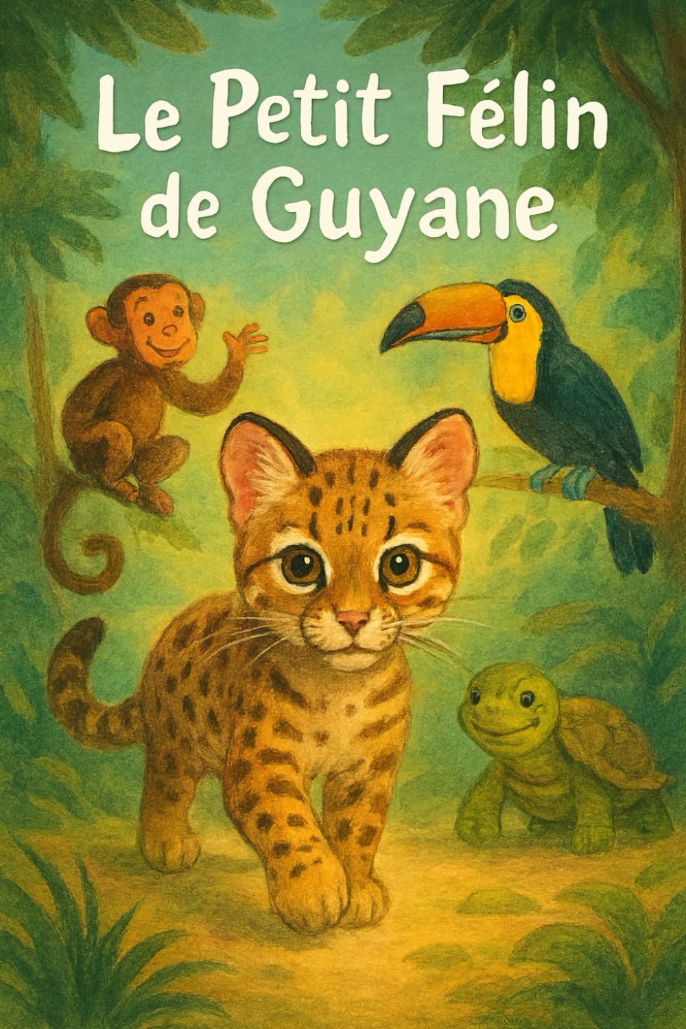 les aventures du petit félin de Guyane