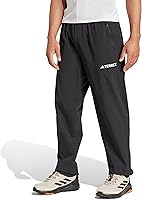 adidas Men's Terrex Multi Essentials Hiking Stretch Pants - Slim Fit, Recycled Fabric, Adjustable Comfort for Trails