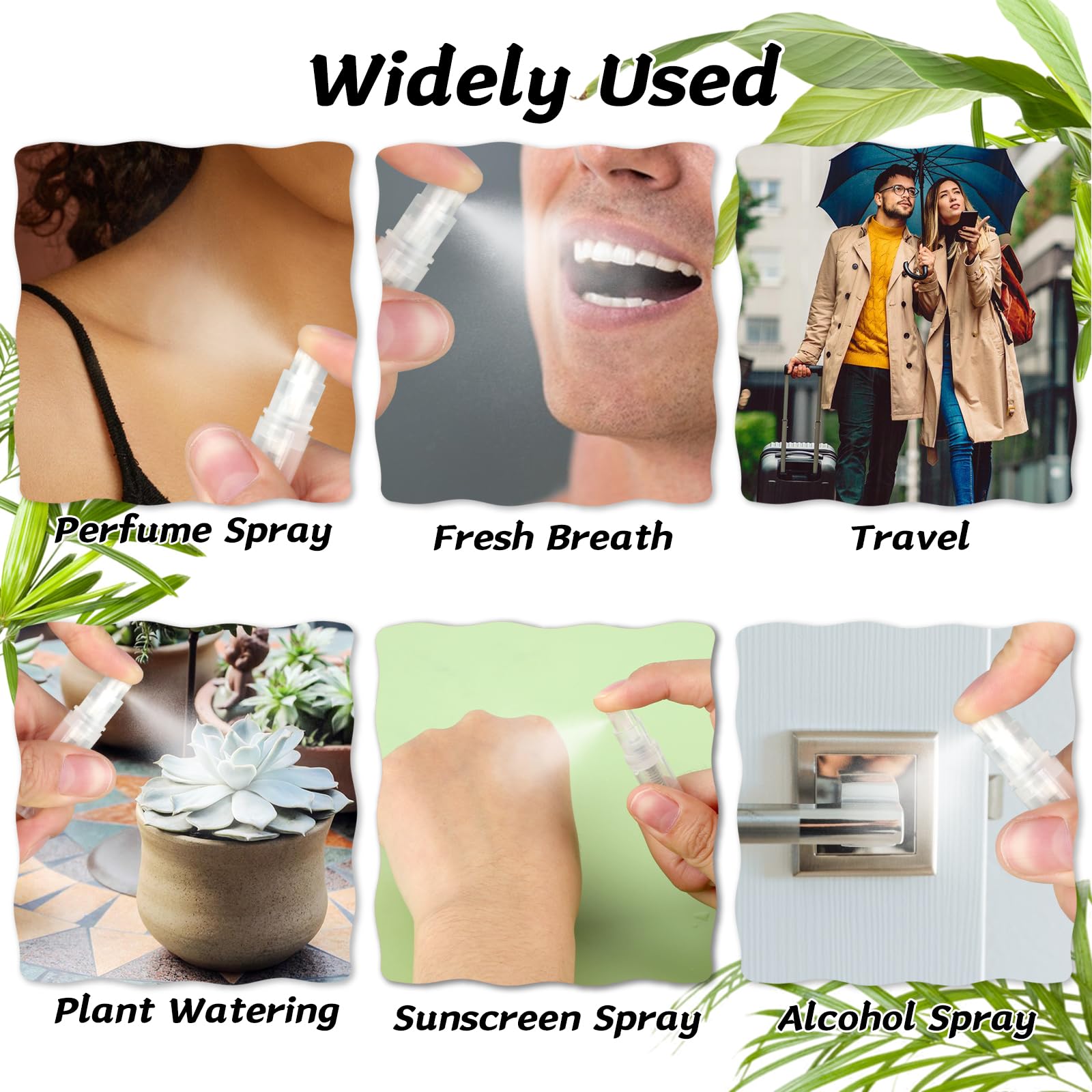 60 sztuk mini rozpylaczy do perfum, 2 ml, do ponownego napełnienia, pusty rozpylacz perfum w podróży, przezroczysty, mini butelka z rozpylaczem z pipetami i głowicą dociskową do perfum,