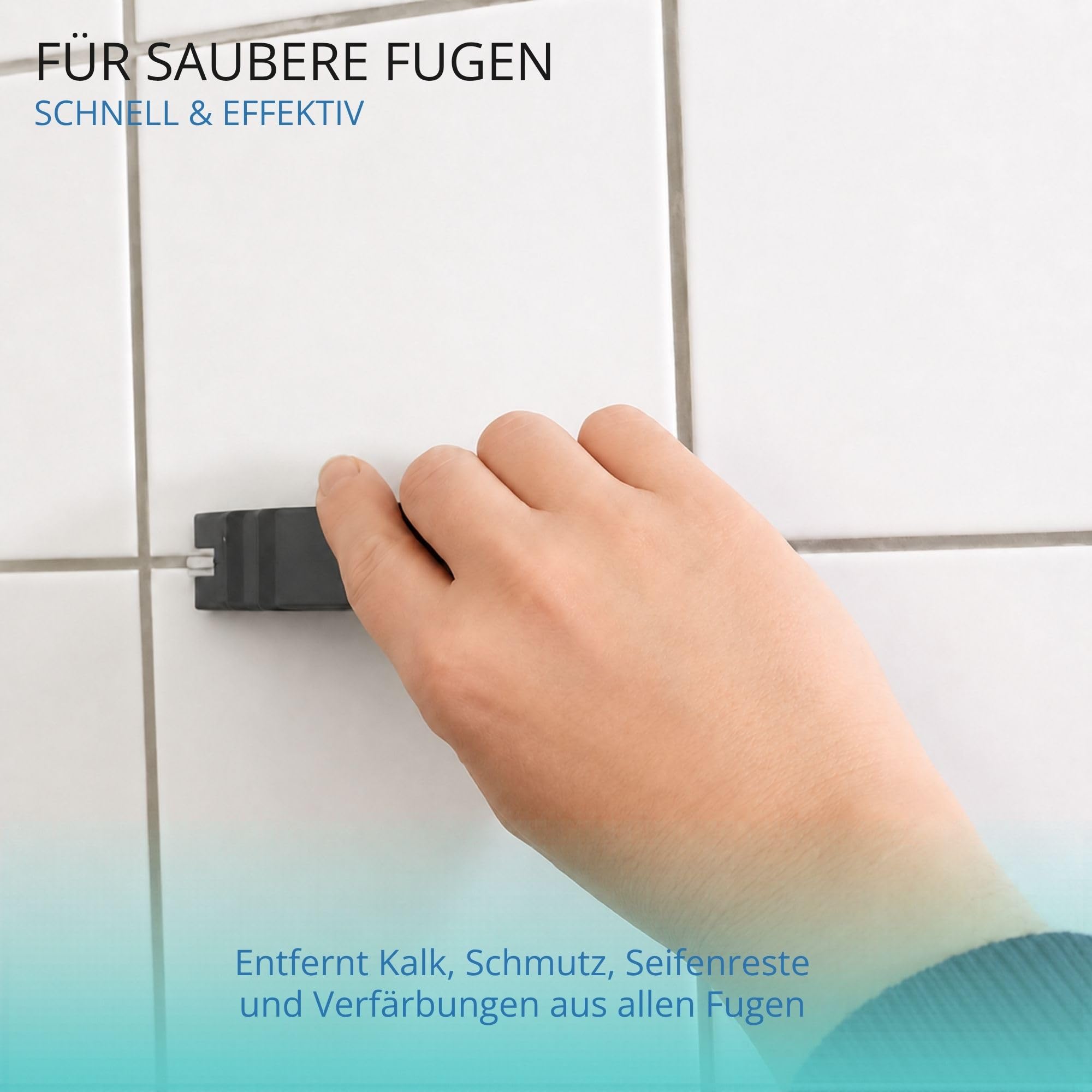 Fugentorpedo Ersatz-Set All-in – Diamant-Schleifstege 2 mm, 3 mm & 5,5 mm – Nachfüllset für schmale, mittelbreite und breite zementäre Fliesenfugen in Bad, Küche, Dusche & WC