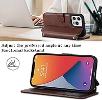 Vista 232 de Havaya Funda para iPhone 13 Pro Max y iPhone 12 Pro Max, cartera compatible con magsaf 2 en 1, desmontable magnética con tarjetero y ranura trasera