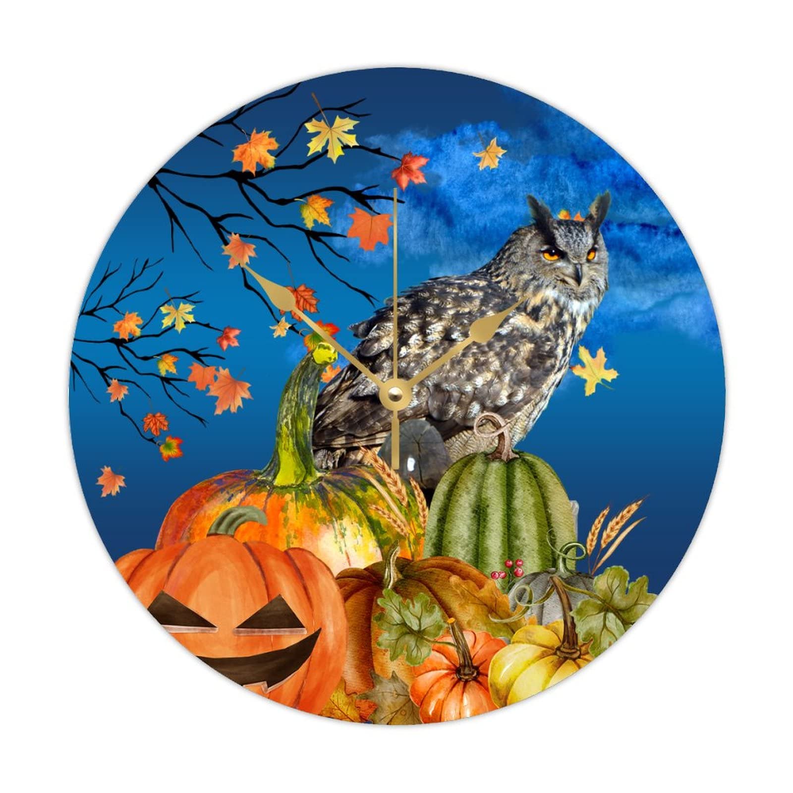 Horloge murale bois silencieuse sans tic-tac déco chambre et cuisine