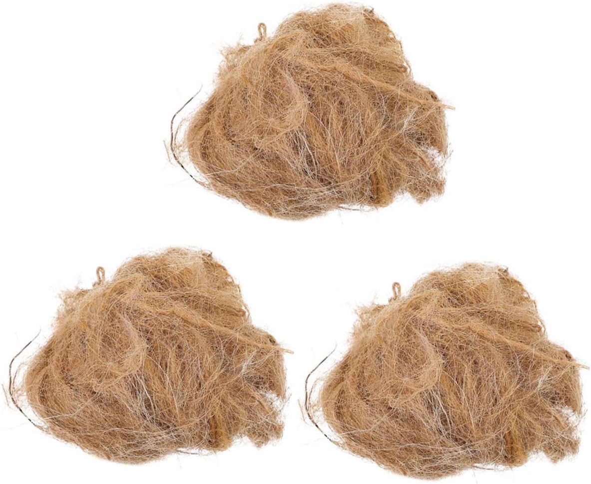 YARNOW 3pcs Jute Fire Professional Convenient Fire Tool for and Outdoor Activities Weather Resistant Flame Starter