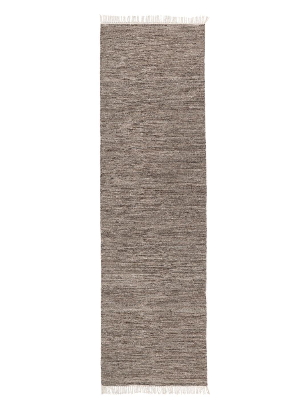 Melange - Beige, De passage 80 x 400 cm Tapis De Laine