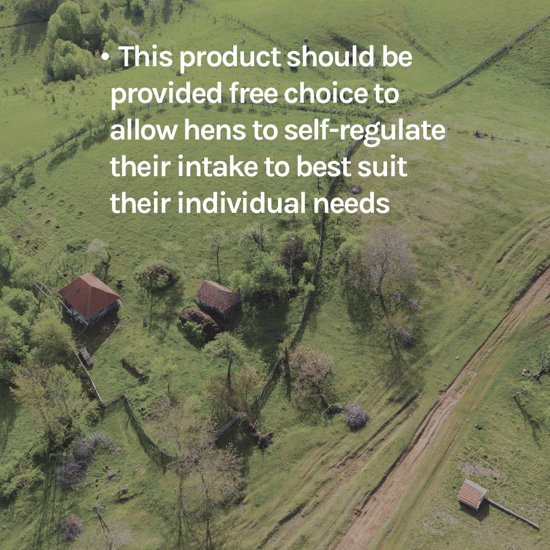 New Country Organics | Flock Perfect Calcium Poultry Shell to Strengthen Egg Shells in Laying Hens | 8 lbs