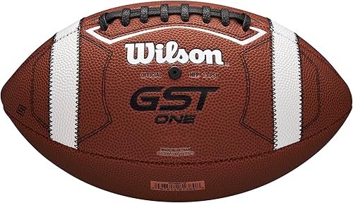 Miniatura 2 de Wilson GST SpeedSkin One - Balón de fútbol, color marrón, tamaño oficial