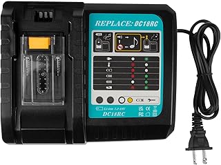 Rapid Battery Charger DC18RC DC18RD DC18RA for Makita Tools 14.4V-18V LXT Li-ion Battery BL1815 BL1820 BL1830 BL1850 BL1860 BL1840 BL1430 BL1415