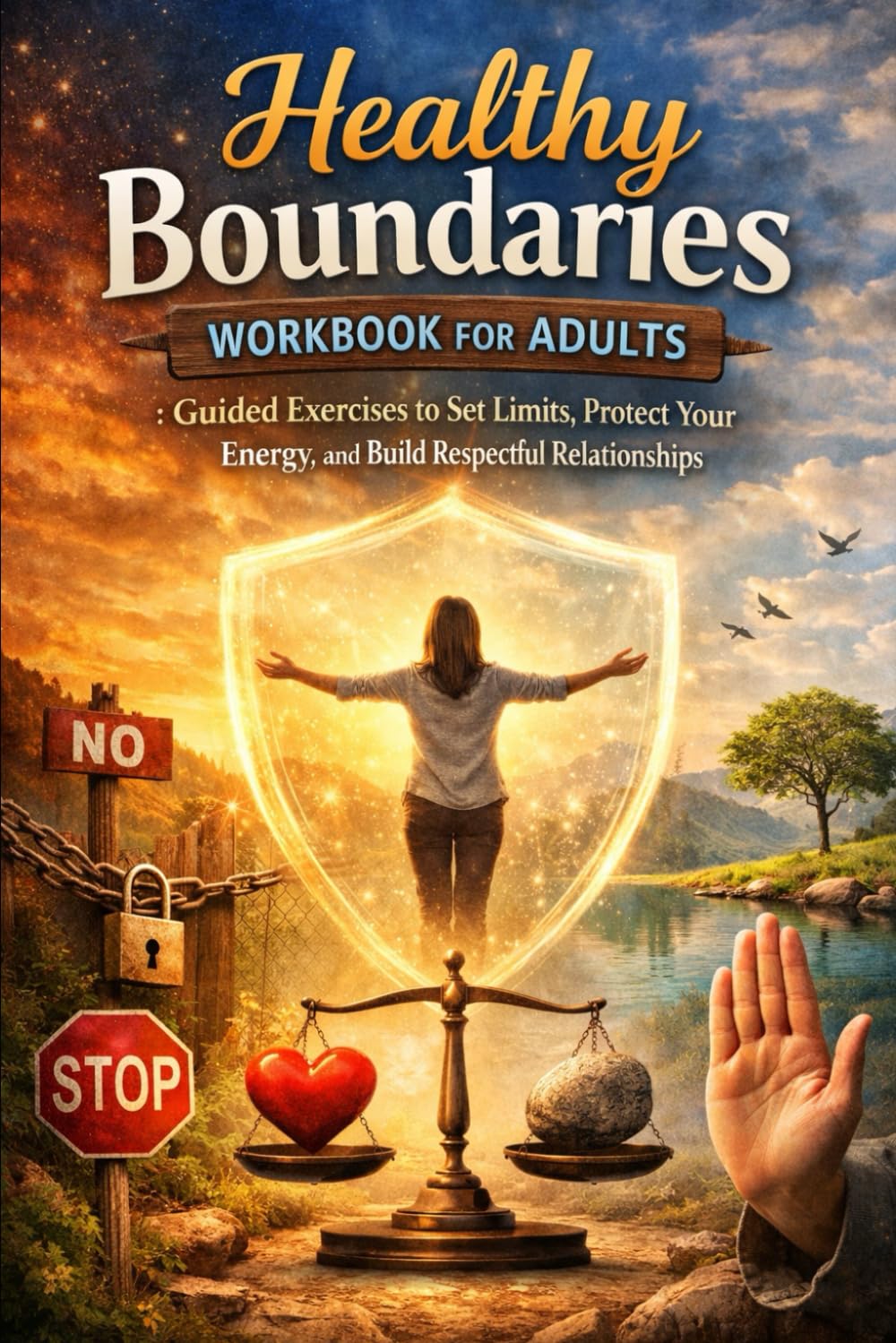 Healthy Boundaries Workbook for Adults: Guided Exercises to Set Limits, Protect Your Energy, and Build Respectful Relationships