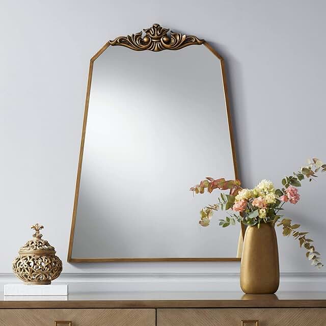 antique gold mirror