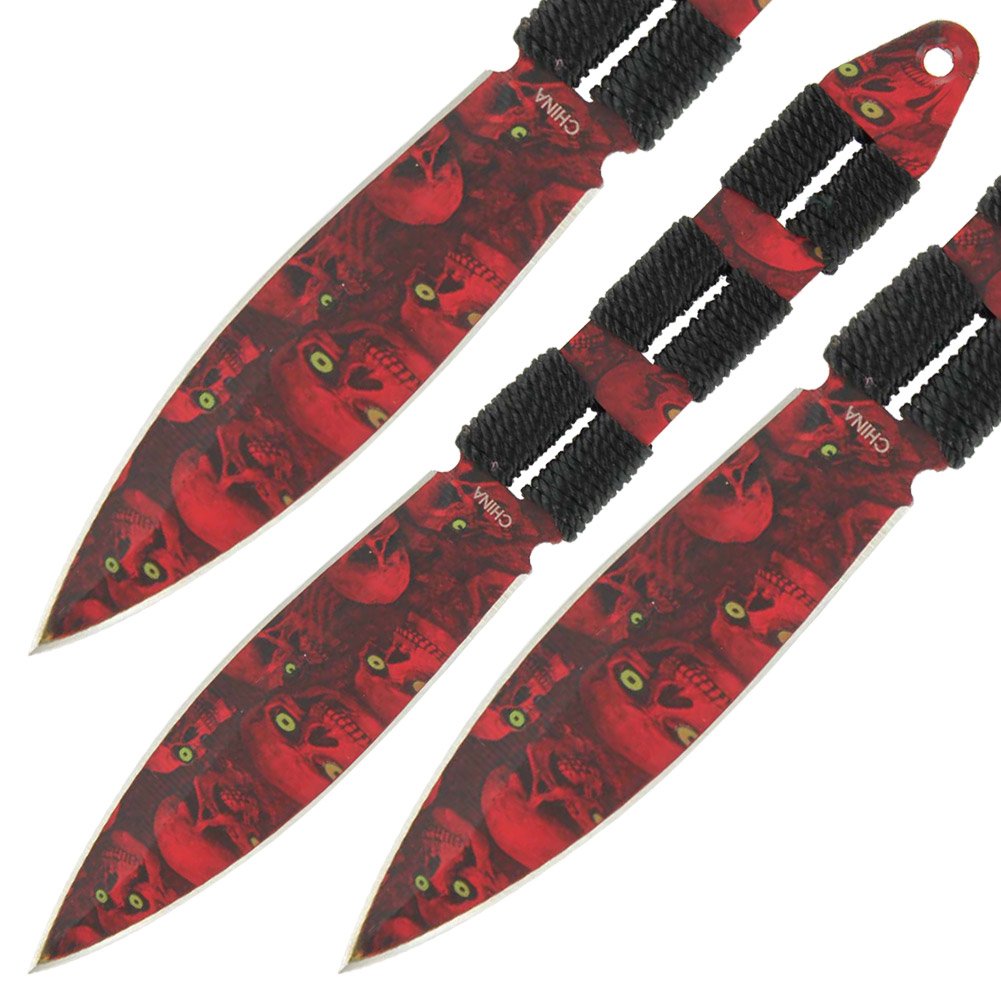 Armory Replicas Demon Massacre Practice Martial Arts Throwing Knife Set
