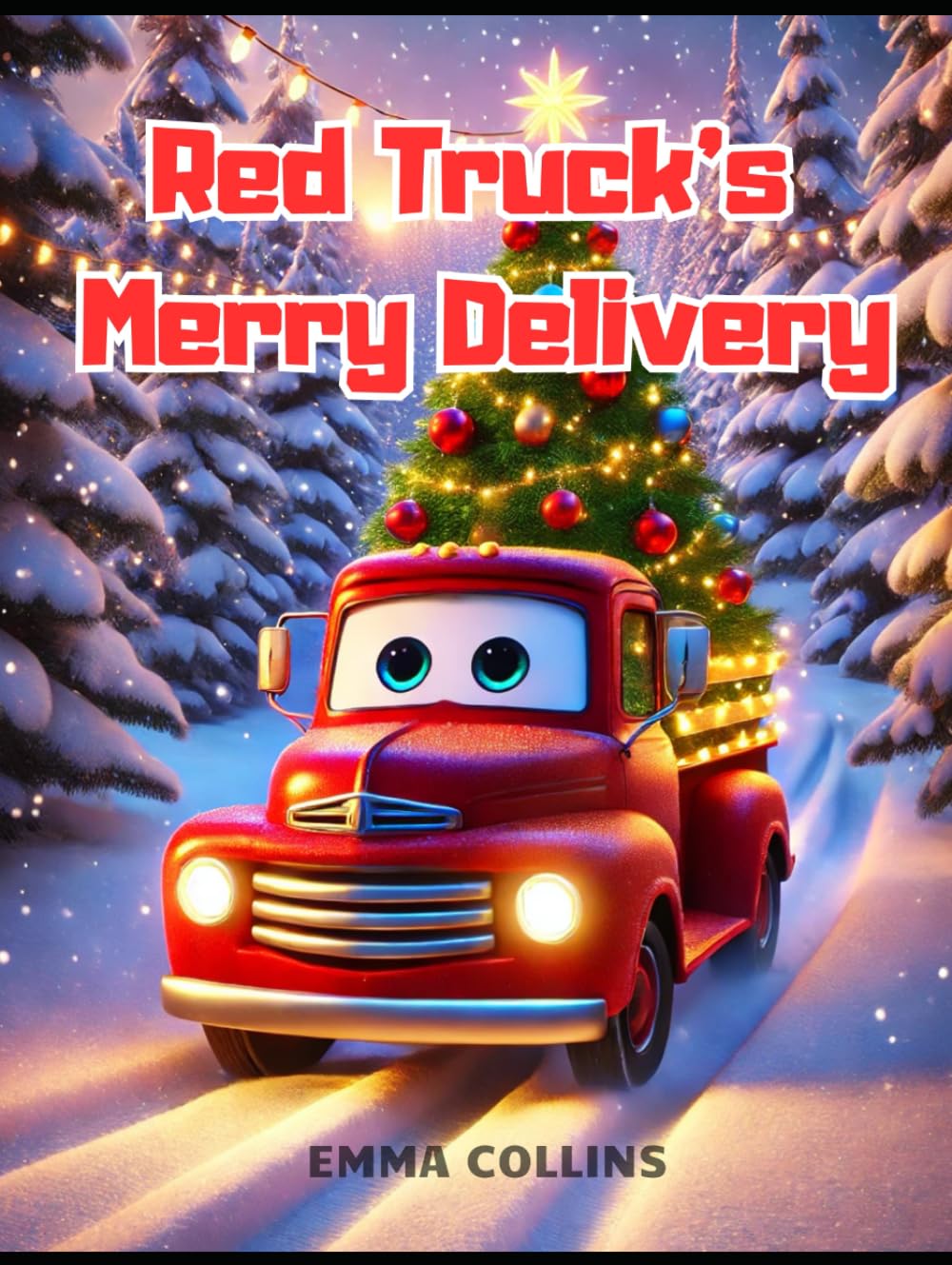 Red Truck’s Merry Delivery: A Christmas Truck Adventure for Kids: Santa, Snowy Surprises, and Holiday Cheer