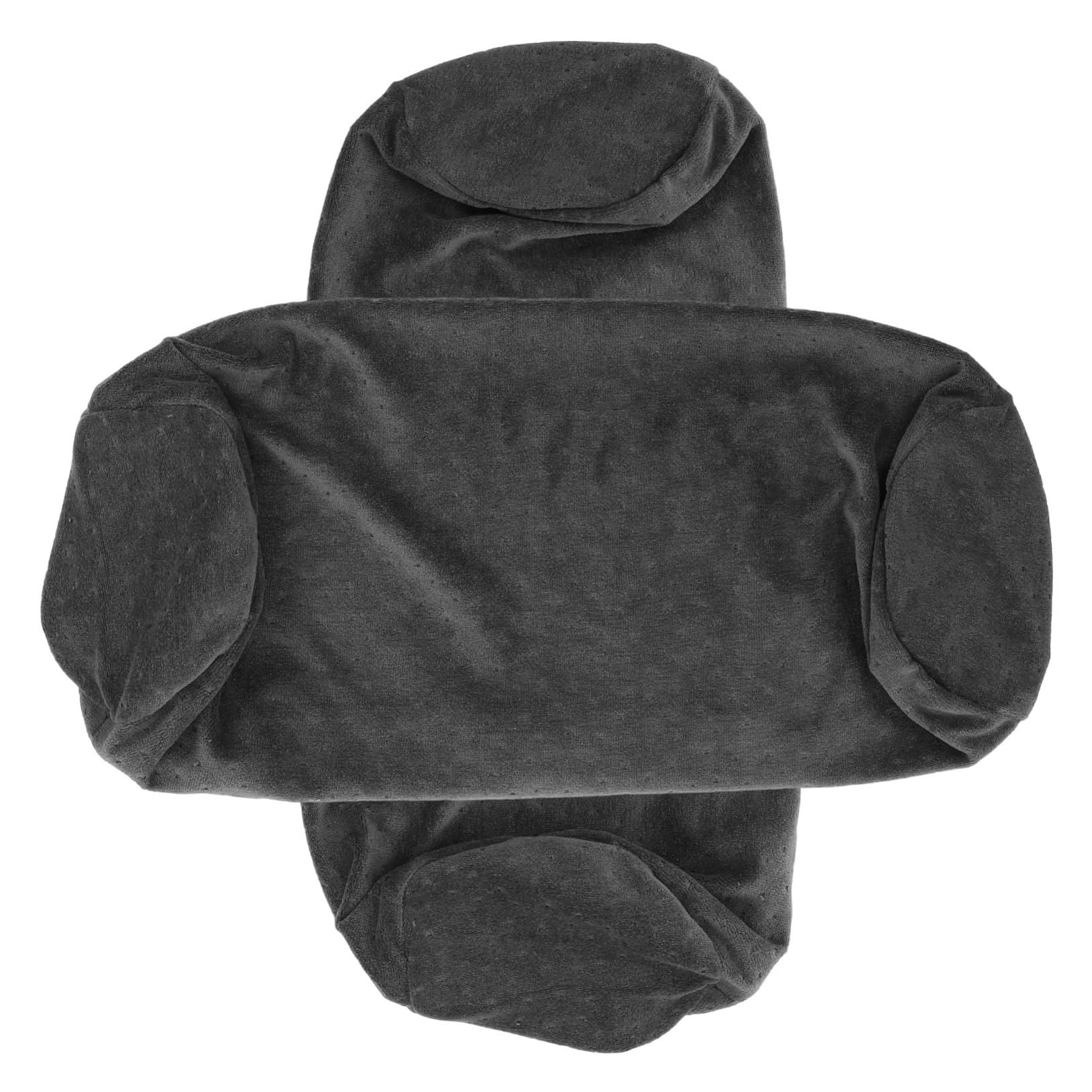 Housses traversin ergonomiques douces | Lot de 2 taies de protection pour lit et canapé