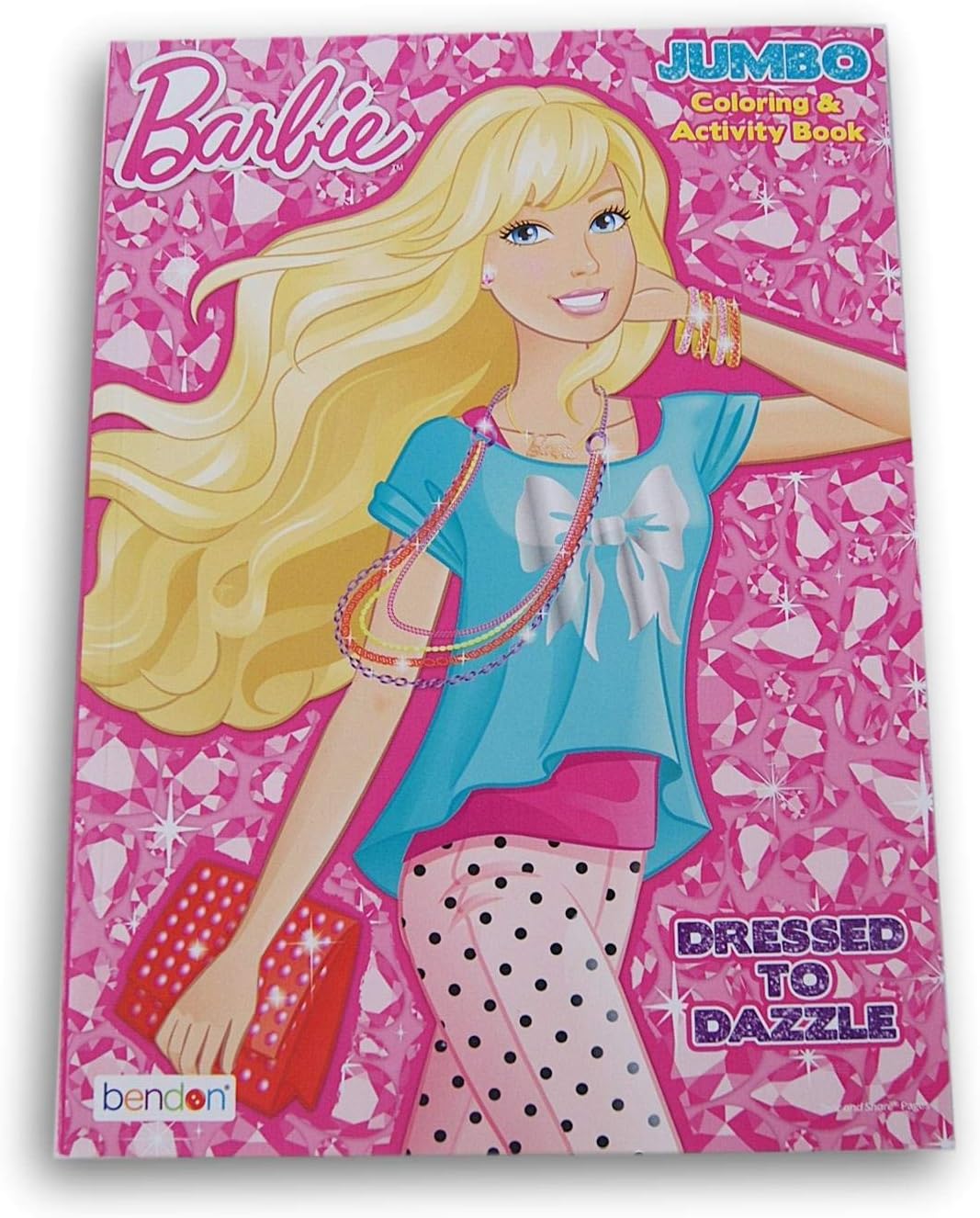 Barbie Dressed to Dazzle Coloring and Activity Book - 64 Pages