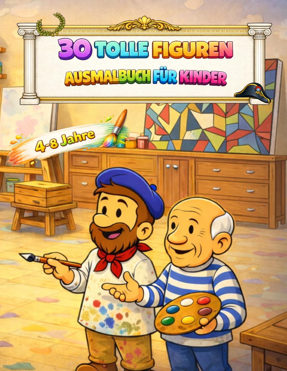 30 TOLLE FIGUREN: Lerne und male mit Alfie