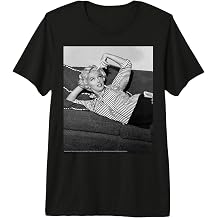Candid Sofa Portrait B&W by Bernard of Hollywood Premium Tri-Blend T-Shirt