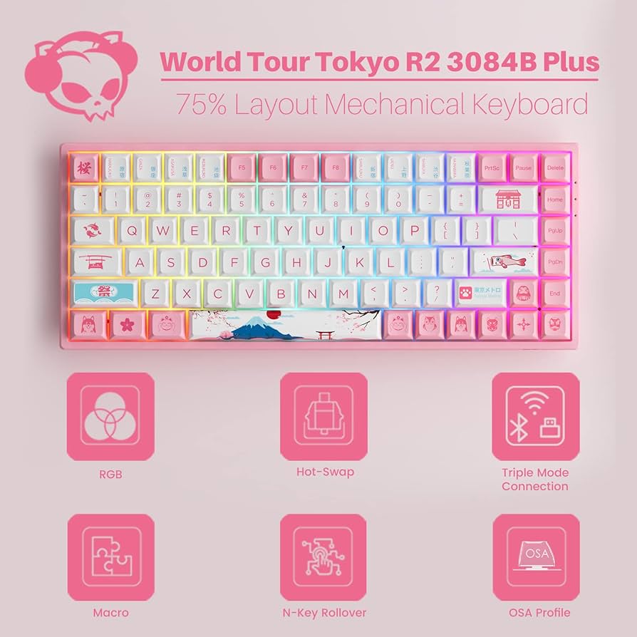 akko❗️ Amazon.com: Akko TKL Wired Gaming Mechanical Keyboard
