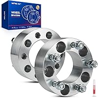 Vista 167 de KAX Espaciadores de rueda 4x4, adaptadores de espaciadores de rueda de 1" con pernos de 1/2" x20, diámetro del cubo de 59 mm, 2 piezas para Xpress